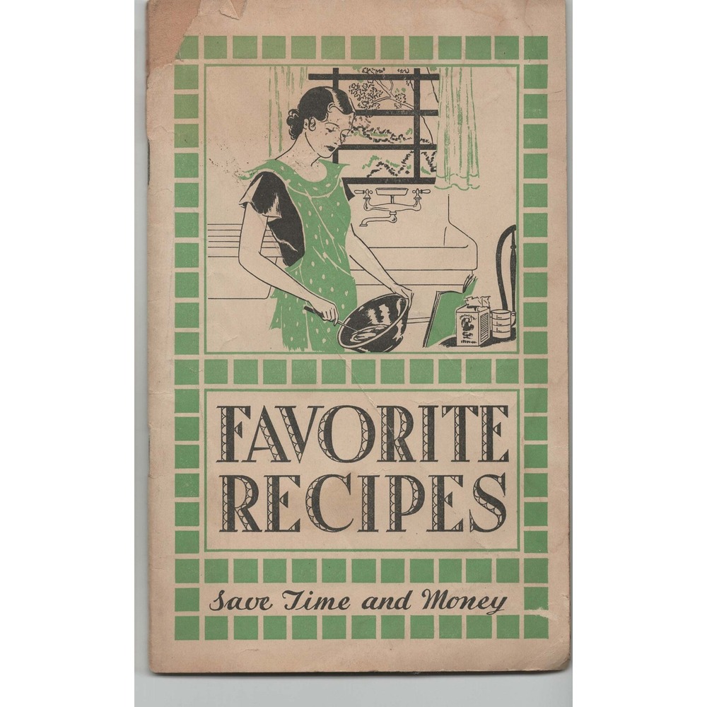 Vintage Lydia E Pinkham Favorite Recipes Booklet Medicine Advertising 1930s NRA - Picture 1 of 4